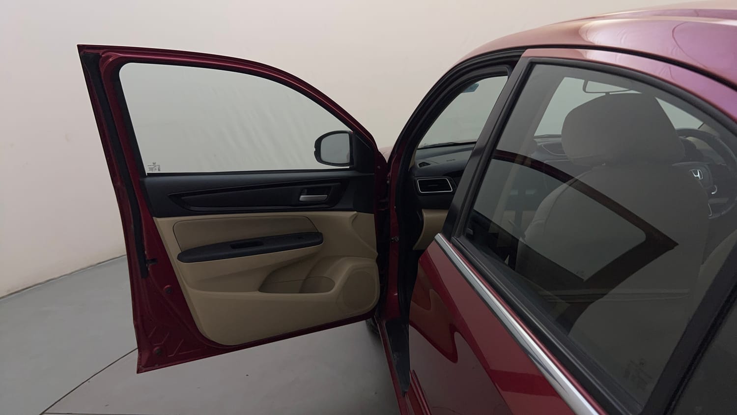 Used 2019 Honda Amaze 1.2 VX CVT Petrol Petrol Automatic interior LEFT FRONT DOOR OPEN VIEW