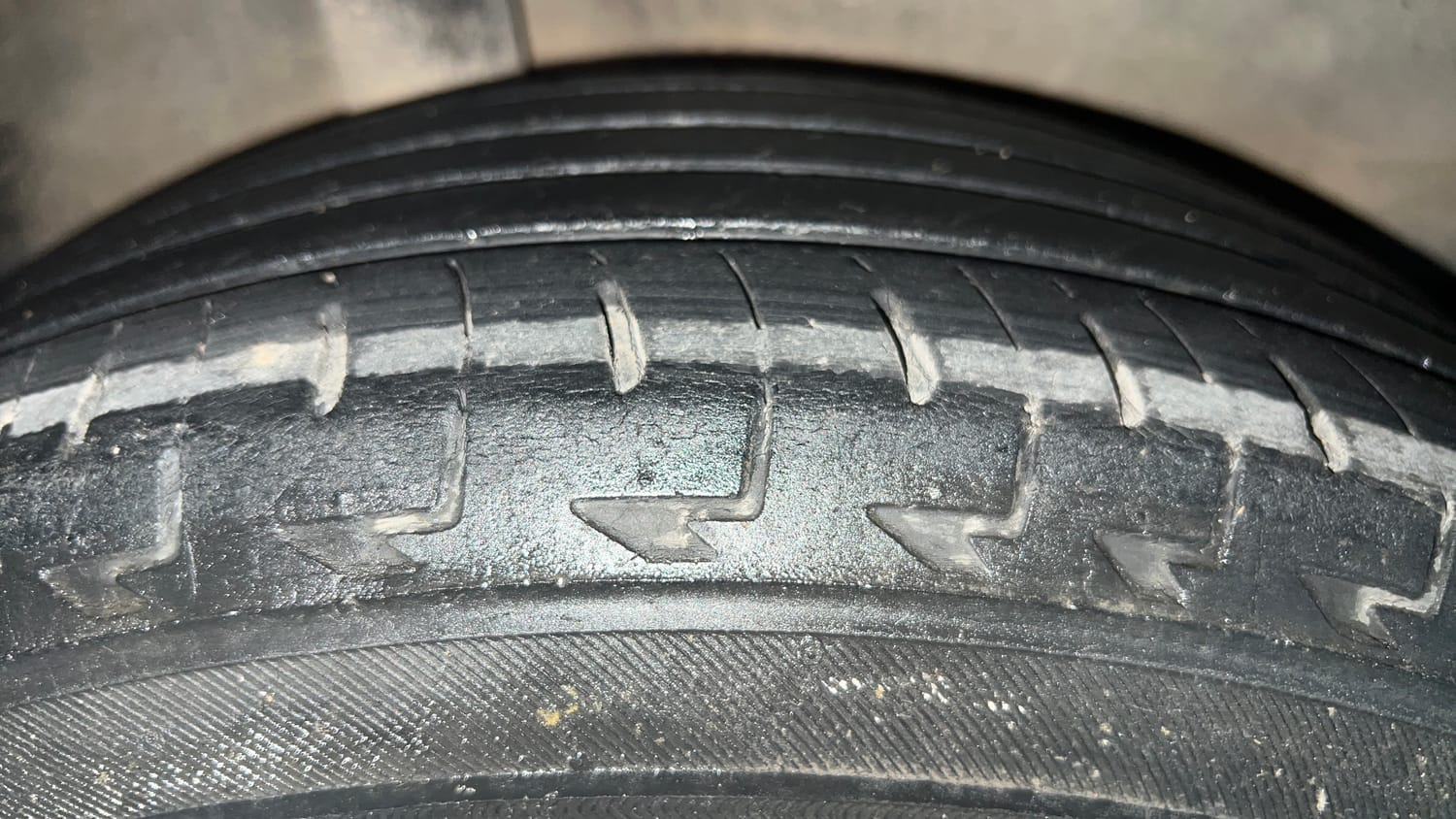 Used 2018 Honda WR-V S MT Petrol Petrol Manual tyres RIGHT REAR TYRE TREAD VIEW