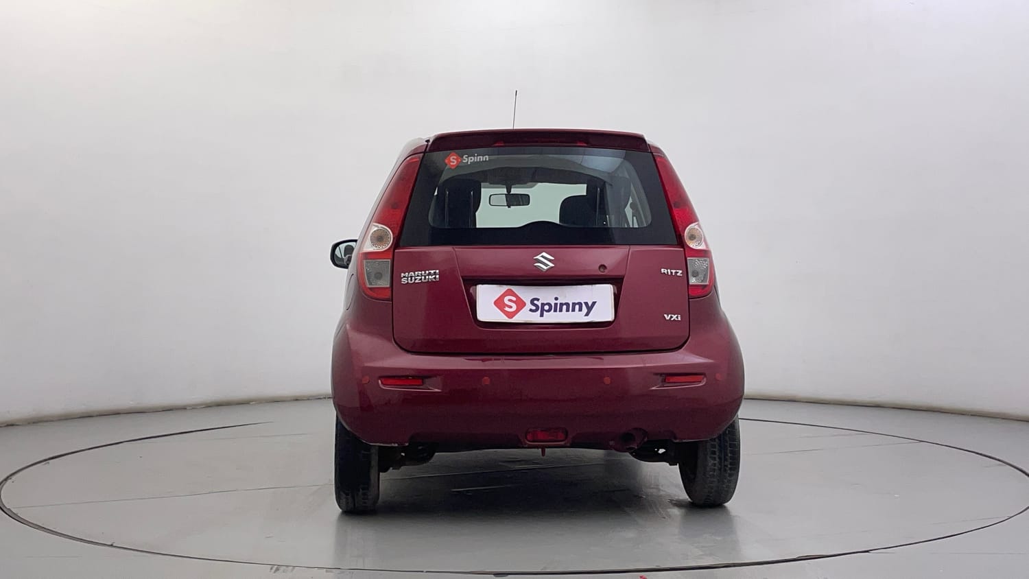 Used 2013 Maruti Suzuki Ritz Vxi BS-IV Petrol Manual exterior BACK VIEW