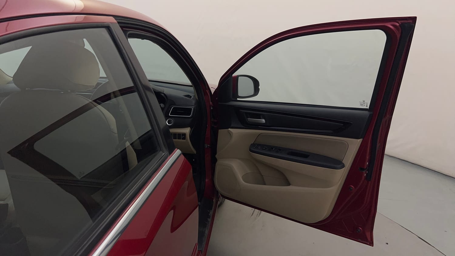Used 2019 Honda Amaze 1.2 VX CVT Petrol Petrol Automatic interior RIGHT FRONT DOOR OPEN VIEW