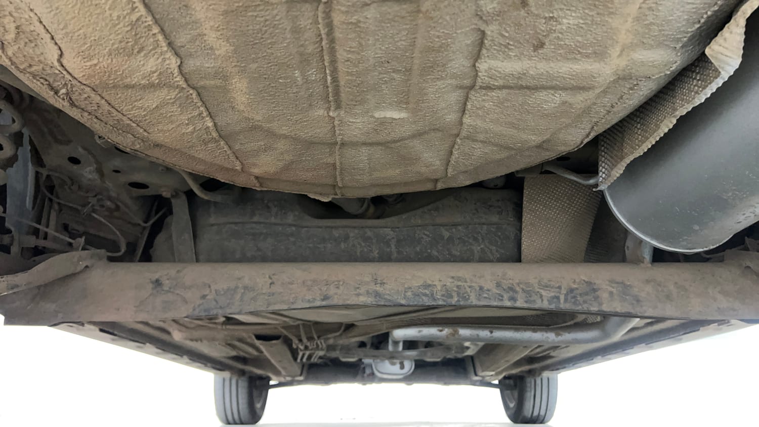 Used 2020 Ford Freestyle Titanium Plus 1.2 Ti-VCT Petrol Manual extra REAR UNDERBODY VIEW (TAKEN FROM REAR)