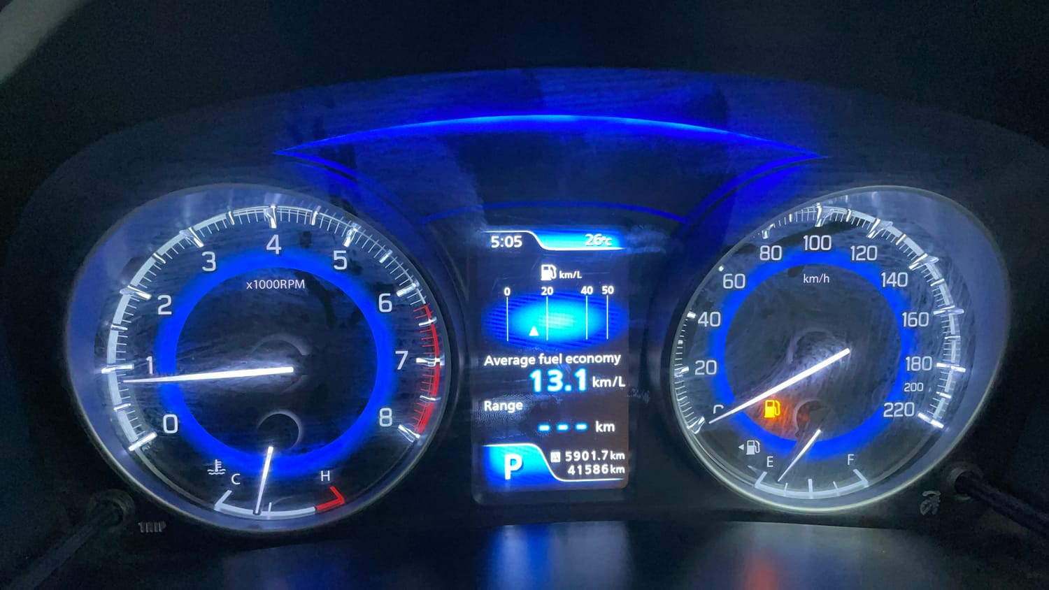 Used 2021 Maruti Suzuki Baleno Zeta Automatic Petrol Automatic interior CLUSTERMETER VIEW