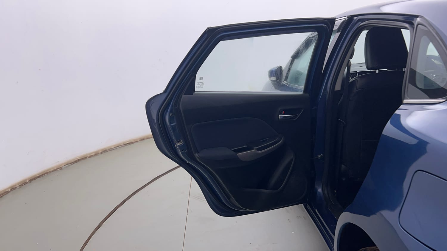 Used 2020 Maruti Suzuki Baleno Zeta Petrol Manual interior LEFT REAR DOOR OPEN VIEW