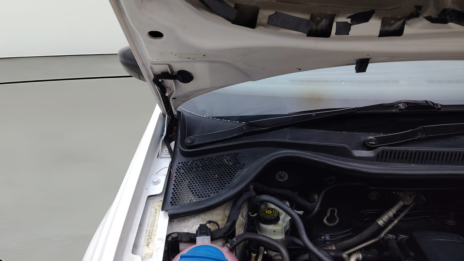 Used 2016 Volkswagen Polo GT TSI Petrol Automatic engine ENGINE RIGHT SIDE HINGE & APRON VIEW