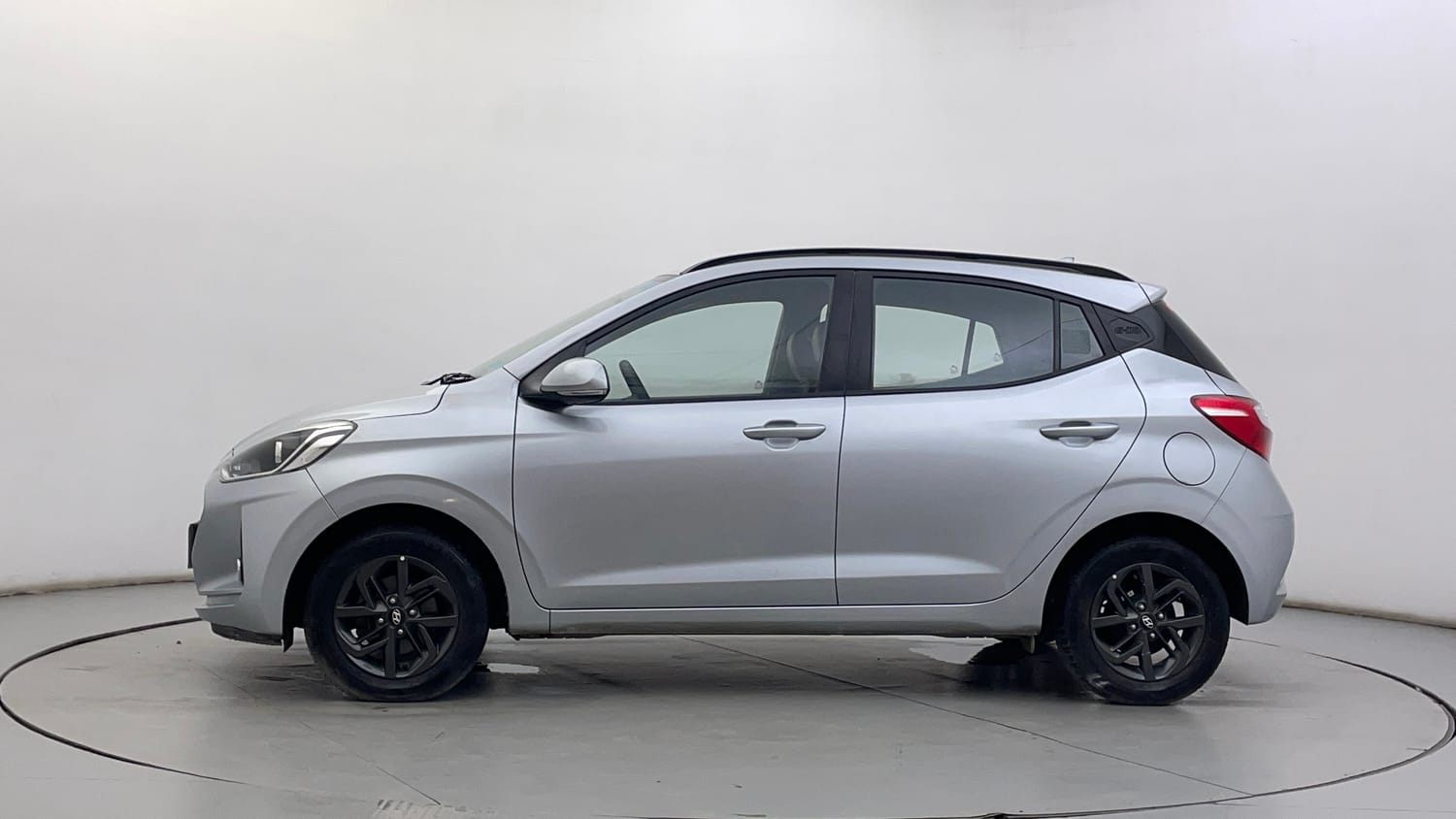 Used 2020 Hyundai Grand i10 Nios Sportz AMT 1.2 Kappa VTVT Petrol Automatic exterior LEFT SIDE VIEW