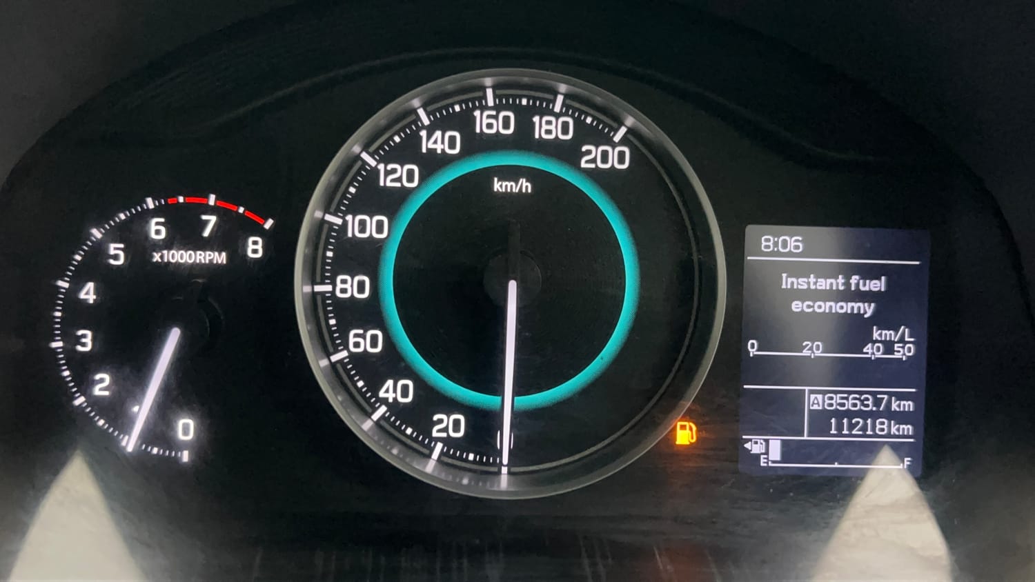 Used 2023 Maruti Suzuki Ignis Zeta 1.2 MT Petrol Manual interior CLUSTERMETER VIEW
