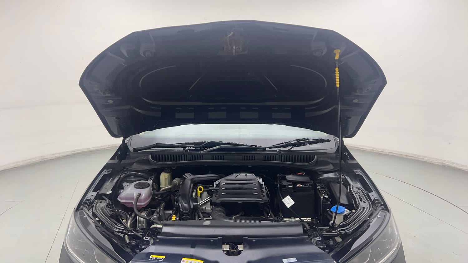 Used 2023 Skoda Slavia Style 1.0L TSI MT Petrol Manual engine ENGINE & BONNET OPEN FRONT VIEW