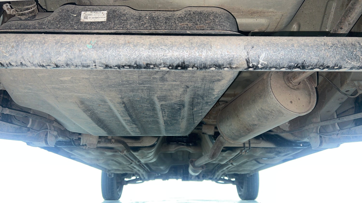Used 2021 Maruti Suzuki Alto 800 VXi Petrol Manual extra REAR UNDERBODY VIEW (TAKEN FROM REAR)