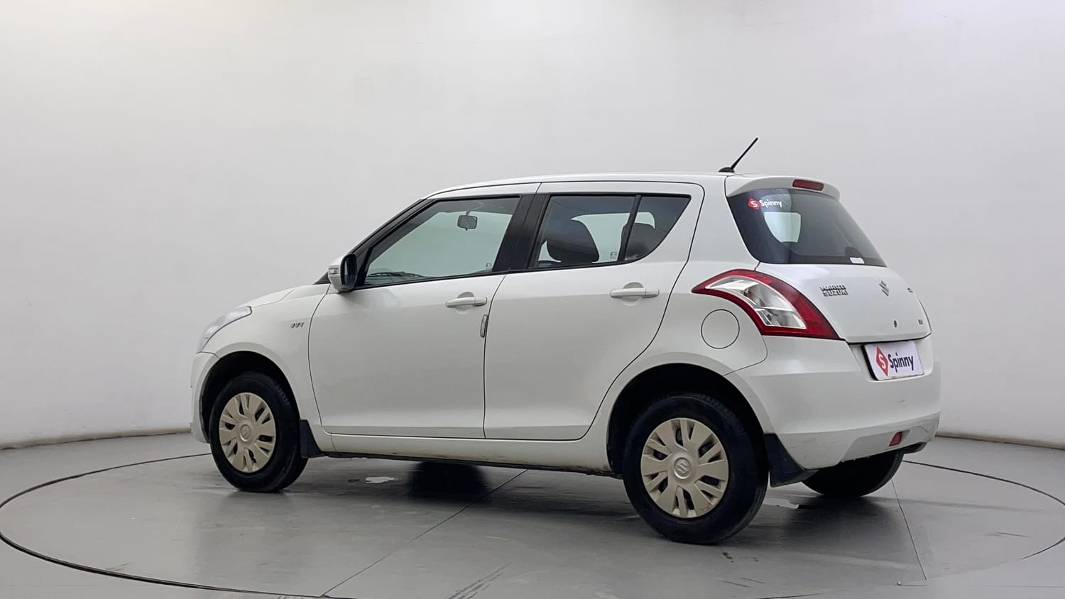 Used 2014 Maruti Suzuki Swift VXi Petrol Manual exterior LEFT REAR CORNER VIEW
