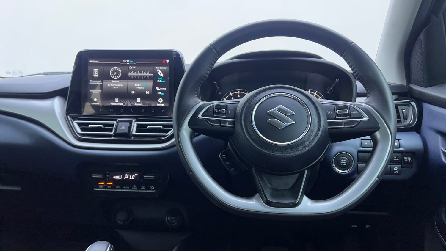 Used 2024 Maruti Suzuki Baleno Alpha AGS Petrol Automatic interior STEERING VIEW