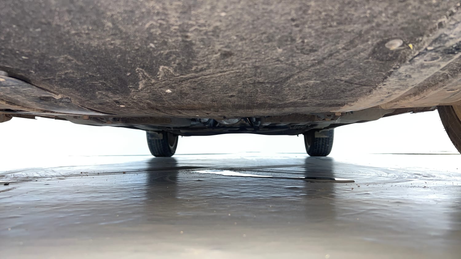 Used 2024 Maruti Suzuki Baleno Alpha AGS Petrol Automatic extra FRONT LEFT UNDERBODY VIEW