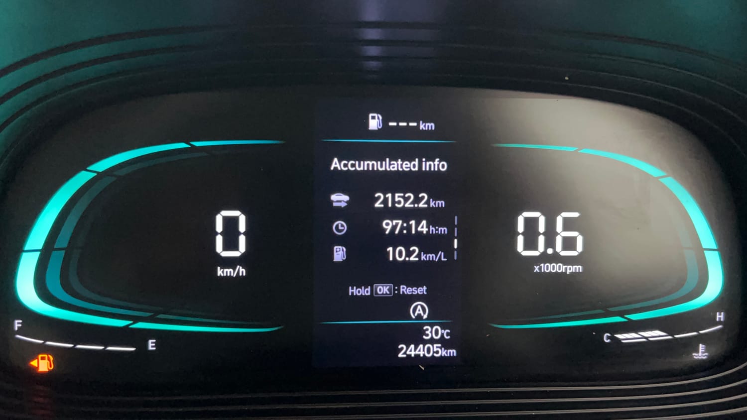 Used 2023 Hyundai Venue SX 1.2 Petrol Petrol Manual interior CLUSTERMETER VIEW