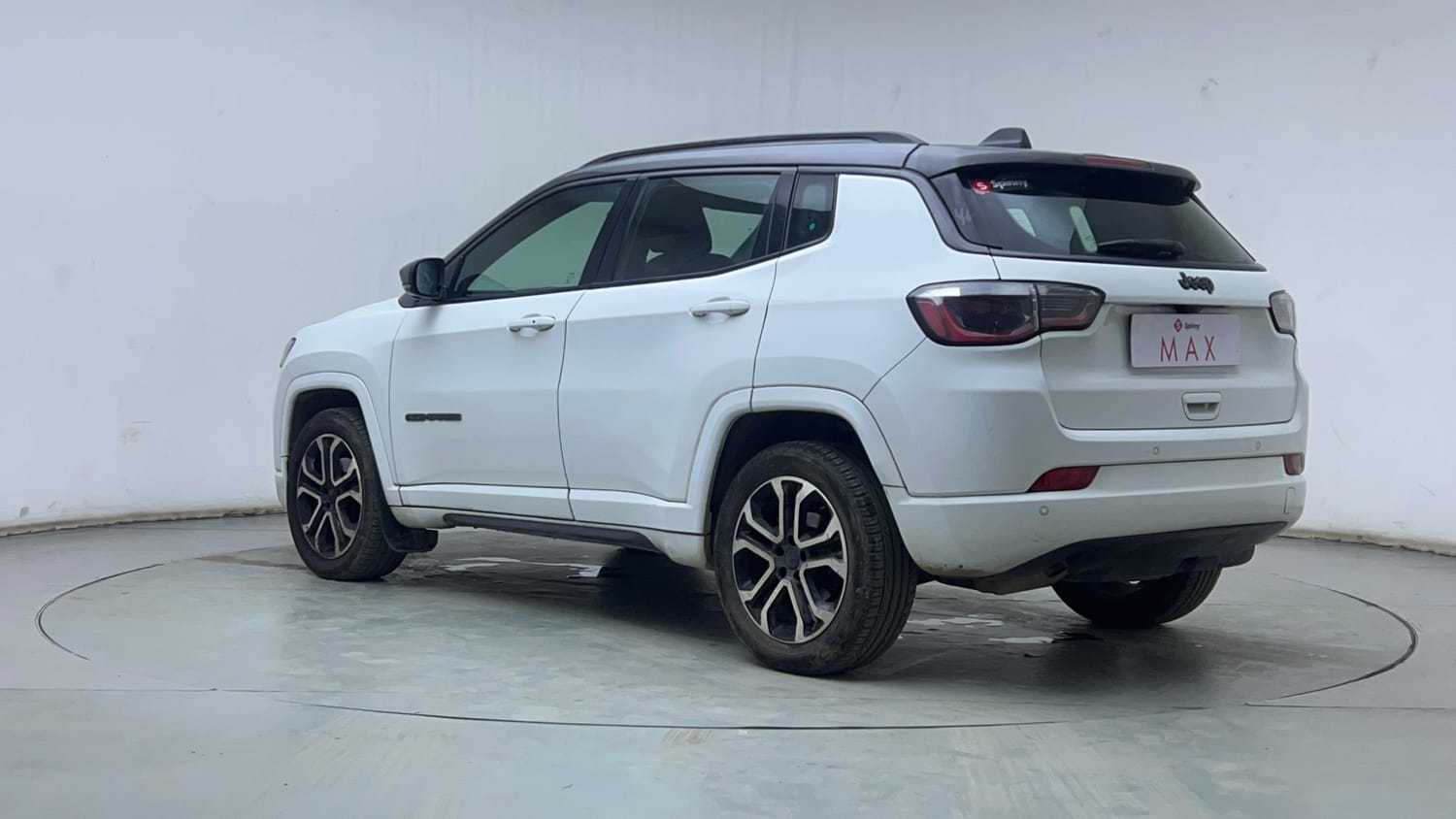 Used 2021 Jeep Compass Model S (O) Diesel 4x4 AT Diesel Automatic exterior LEFT REAR CORNER VIEW