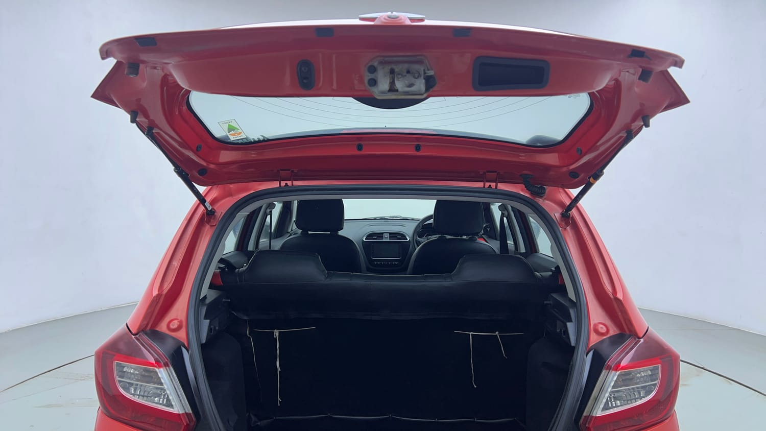 Used 2020 Tata Tiago XZA Plus Dual Tone Petrol Automatic interior DICKY DOOR OPEN VIEW