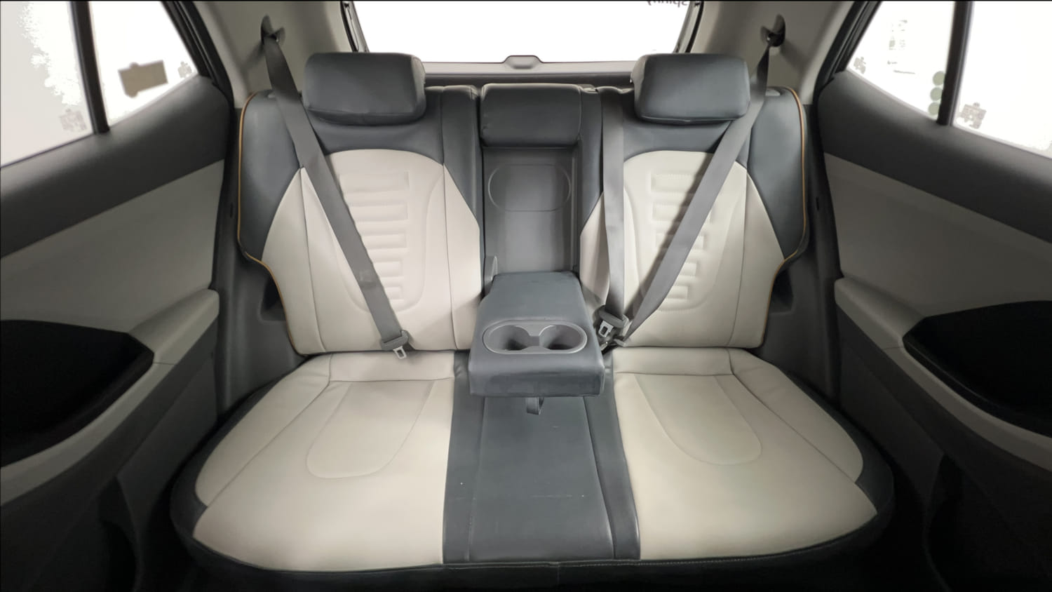 Used 2024 Hyundai Creta 1.5 MPi Petrol MT E Petrol Manual interior REAR SEAT CONDITION VIEW