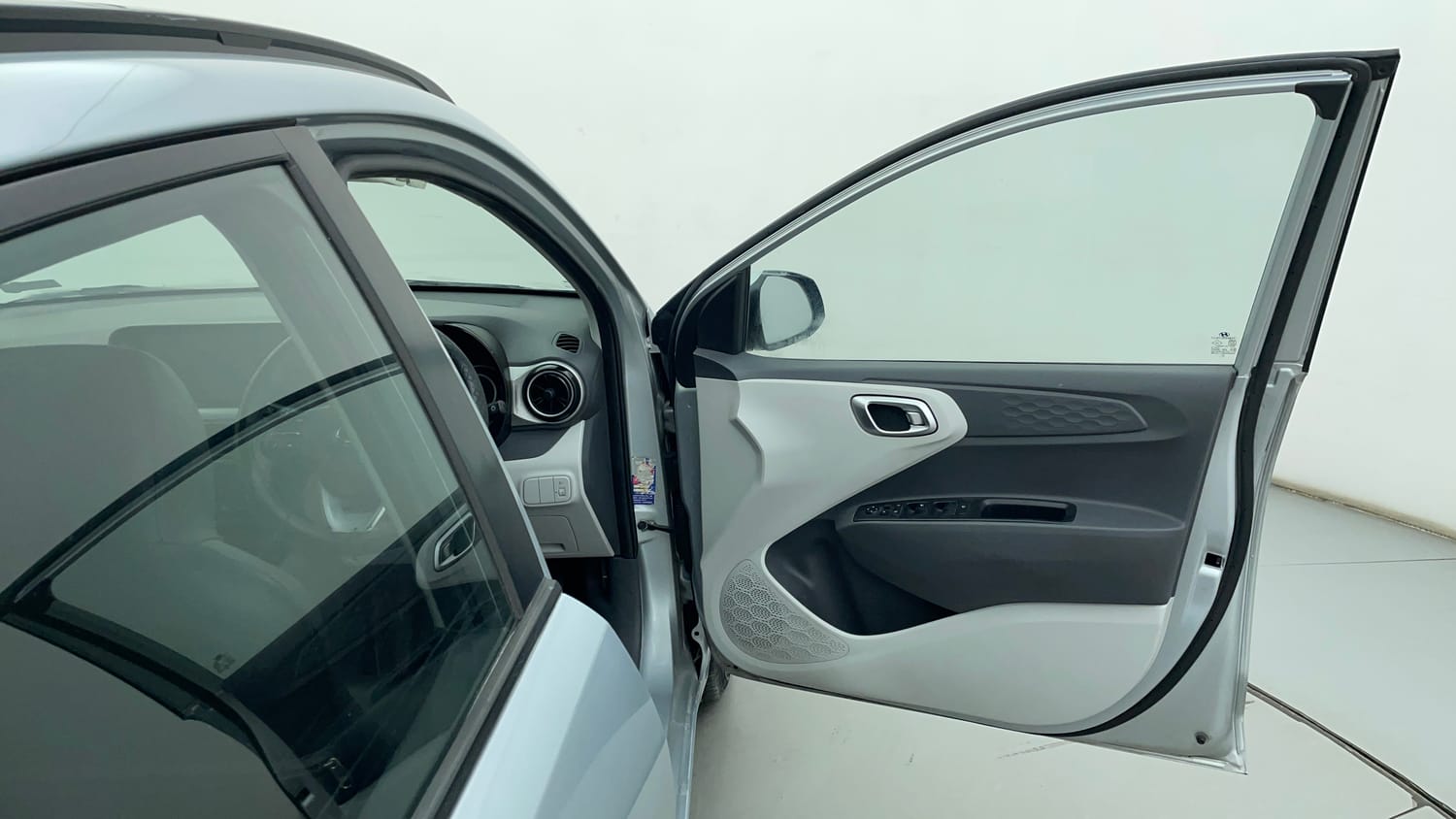 Used 2020 Hyundai Grand i10 Nios Sportz AMT 1.2 Kappa VTVT Petrol Automatic interior RIGHT FRONT DOOR OPEN VIEW