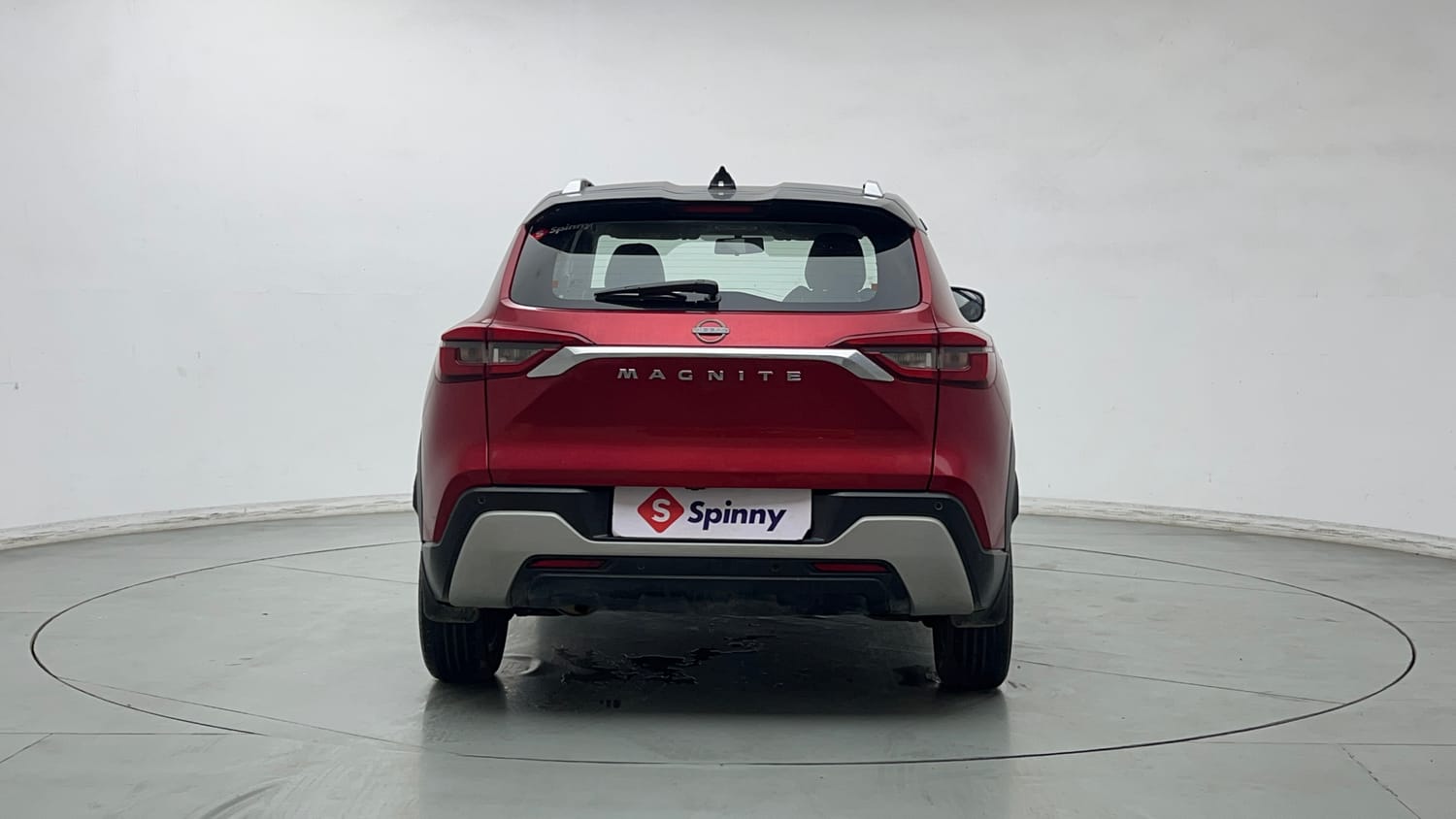 Used 2021 Nissan Magnite XV Premium Petrol + CNG(Outside Fitted) Cng Manual exterior BACK VIEW