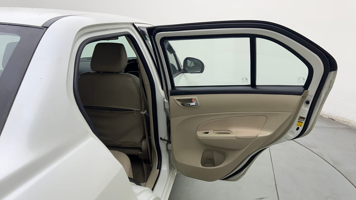 Used 2017 Maruti Suzuki Swift Dzire VXI Petrol Manual interior RIGHT REAR DOOR OPEN VIEW