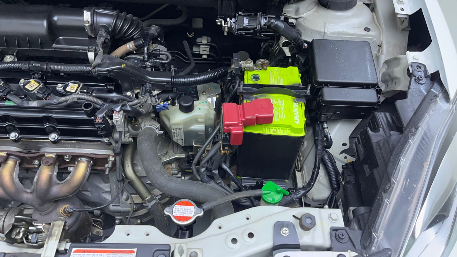 Used 2018 Maruti Suzuki Dzire ZXi Plus AMT Petrol Automatic engine ENGINE LEFT SIDE VIEW
