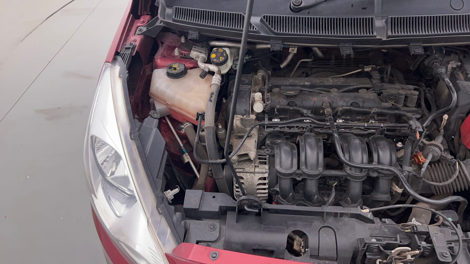 Used 2018 Ford Figo Trend 1.2 Ti-VCT Petrol Manual engine ENGINE RIGHT SIDE VIEW