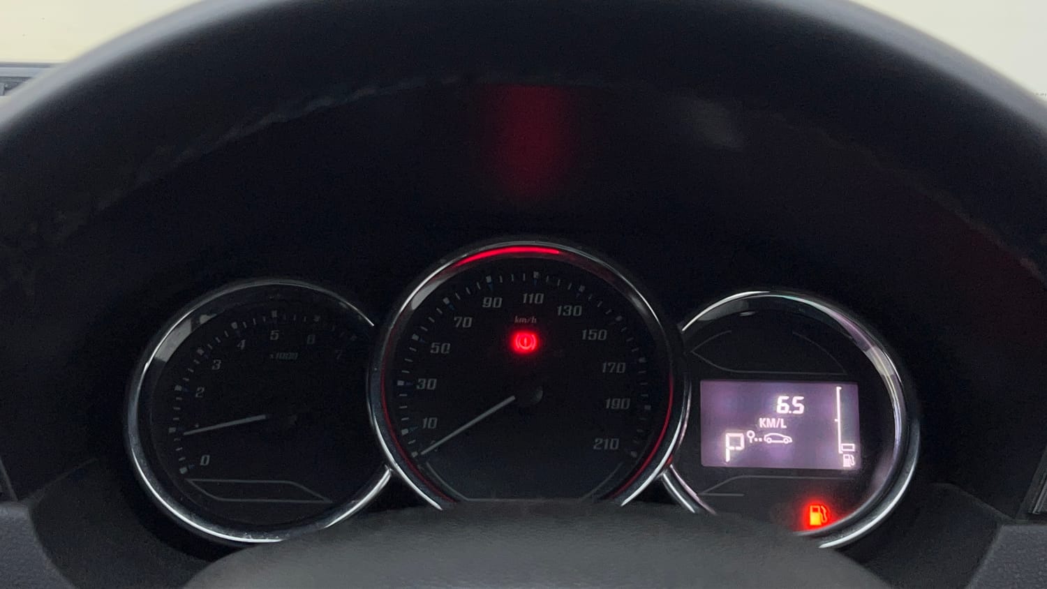 Used 2021 Renault Duster RXZ 1.3 Turbo Petrol CVT Petrol Automatic interior CLUSTERMETER VIEW