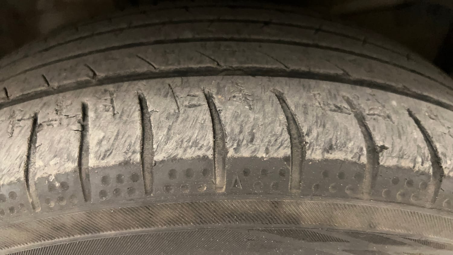 Used 2018 Honda City VX Petrol Petrol Manual tyres RIGHT FRONT TYRE TREAD VIEW