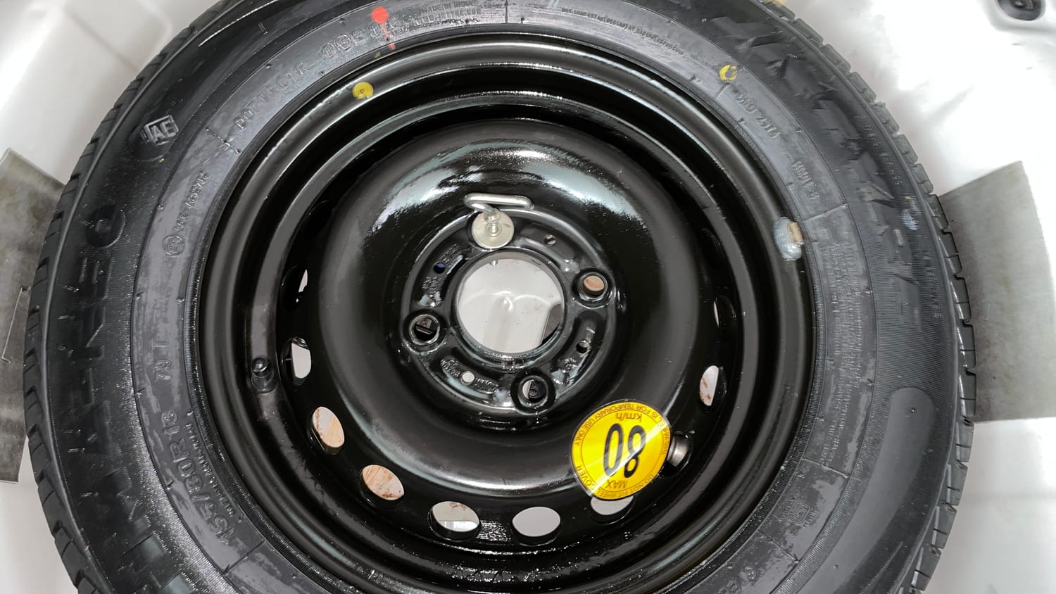 Used 2021 Tata Tiago XE Petrol Manual tyres SPARE TYRE VIEW