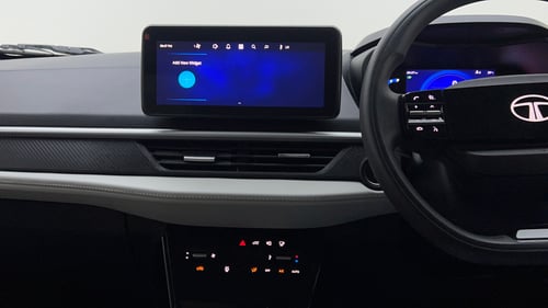 Used 2024 Tata Nexon Creative Plus 1.2 Revotron Petrol 7DCA Petrol Automatic interior MUSIC SYSTEM & AC CONTROL VIEW