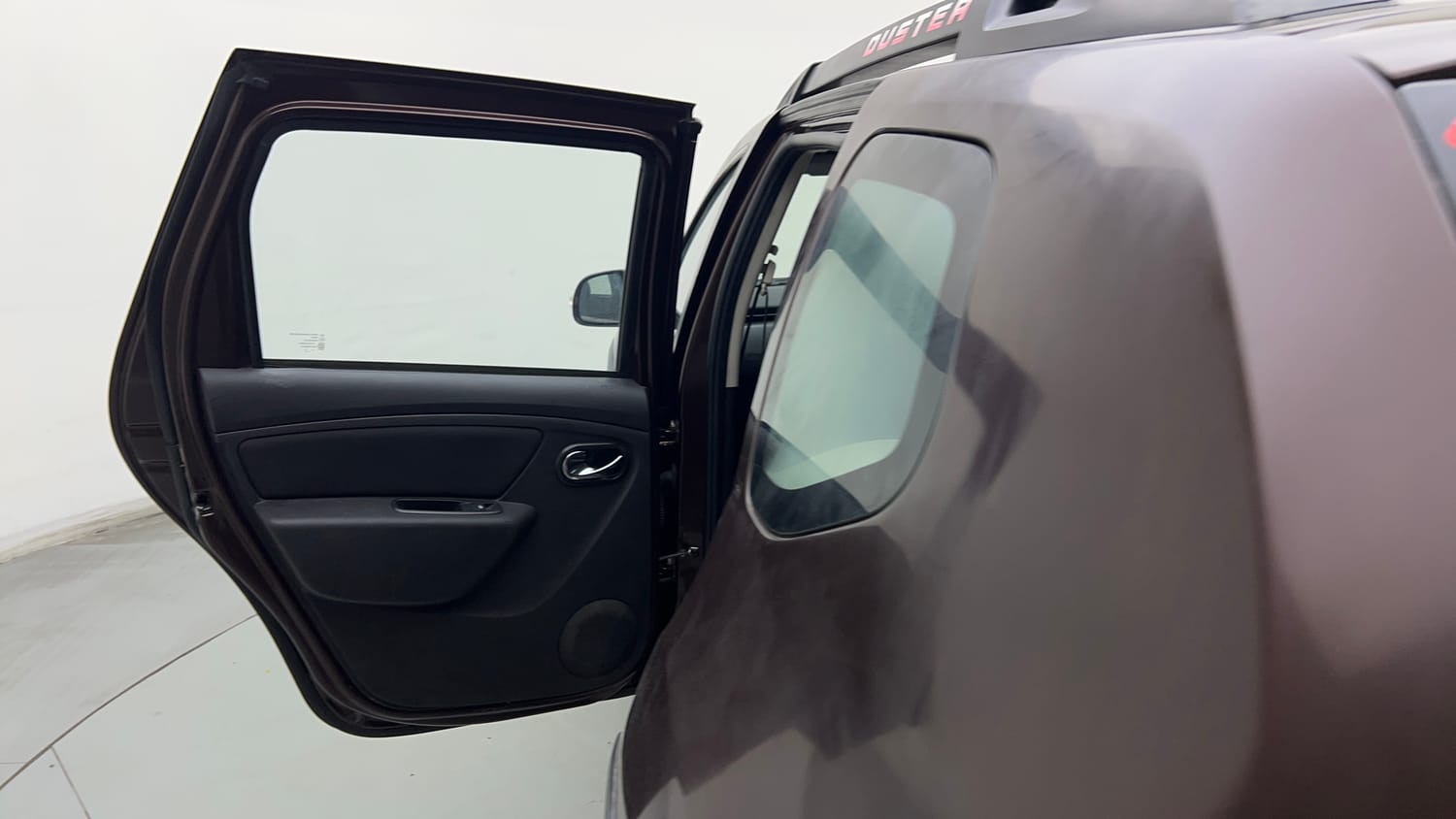 Used 2021 Renault Duster RXZ 1.3 Turbo Petrol CVT Petrol Automatic interior LEFT REAR DOOR OPEN VIEW