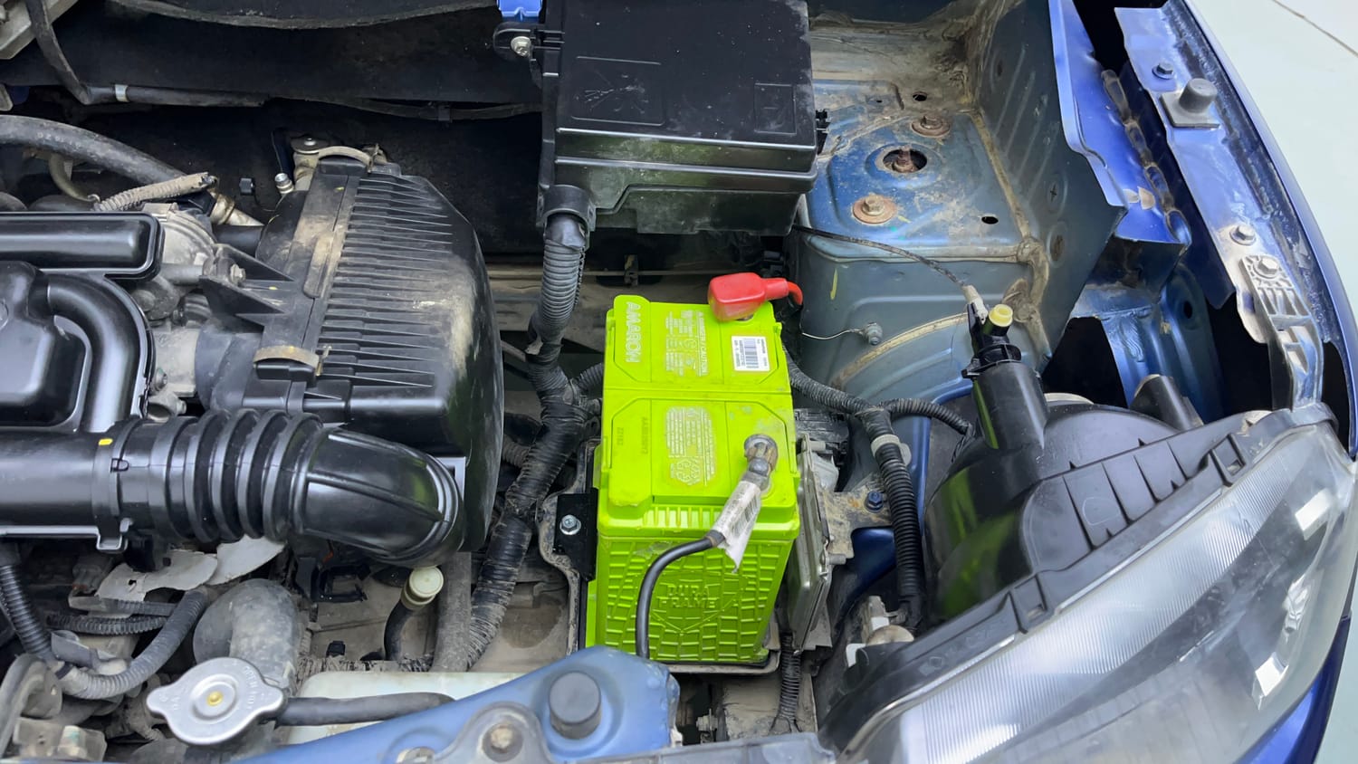 Used 2018 Renault Kwid CLIMBER 1.0 Petrol Manual engine ENGINE LEFT SIDE VIEW