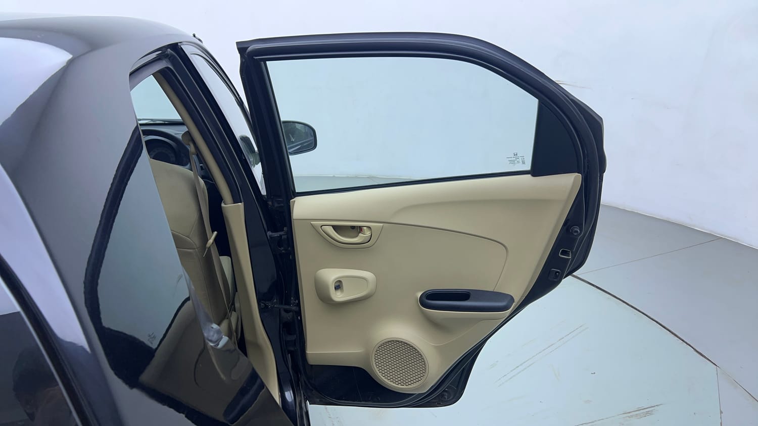 Used 2014 Honda Brio S MT Petrol Manual interior RIGHT REAR DOOR OPEN VIEW