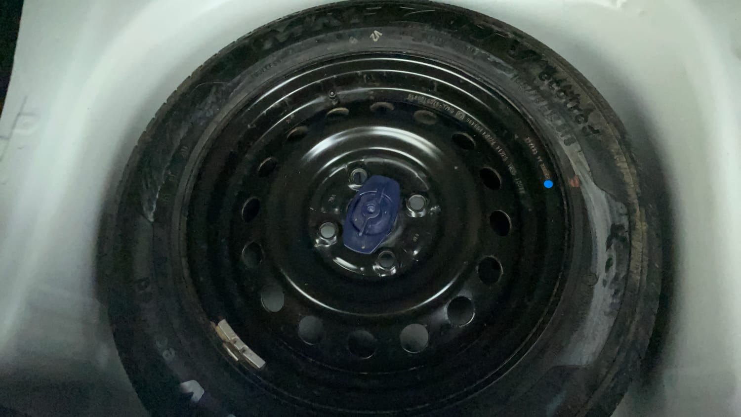 Used 2022 Maruti Suzuki Wagon R ZXI 1.2 Petrol Manual tyres SPARE TYRE VIEW