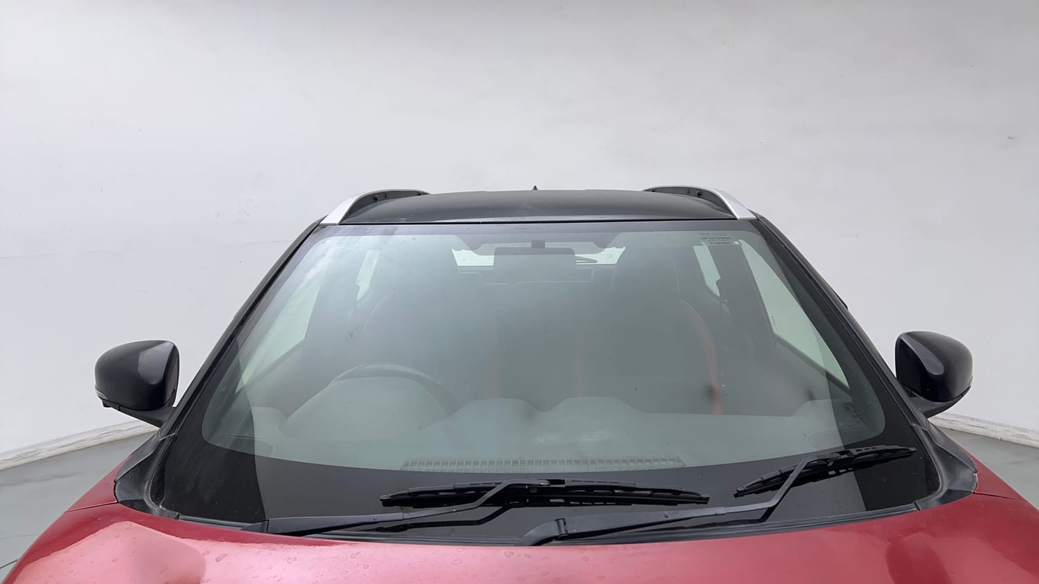 Used 2021 Nissan Magnite XV Premium Petrol + CNG(Outside Fitted) Cng Manual exterior FRONT WINDSHIELD VIEW