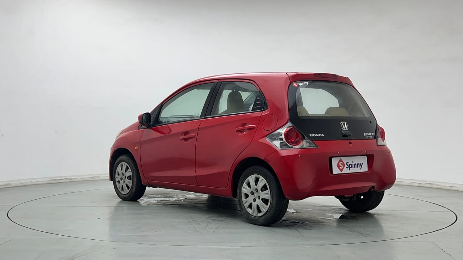 Used 2013 Honda Brio S MT Petrol Manual exterior LEFT REAR CORNER VIEW