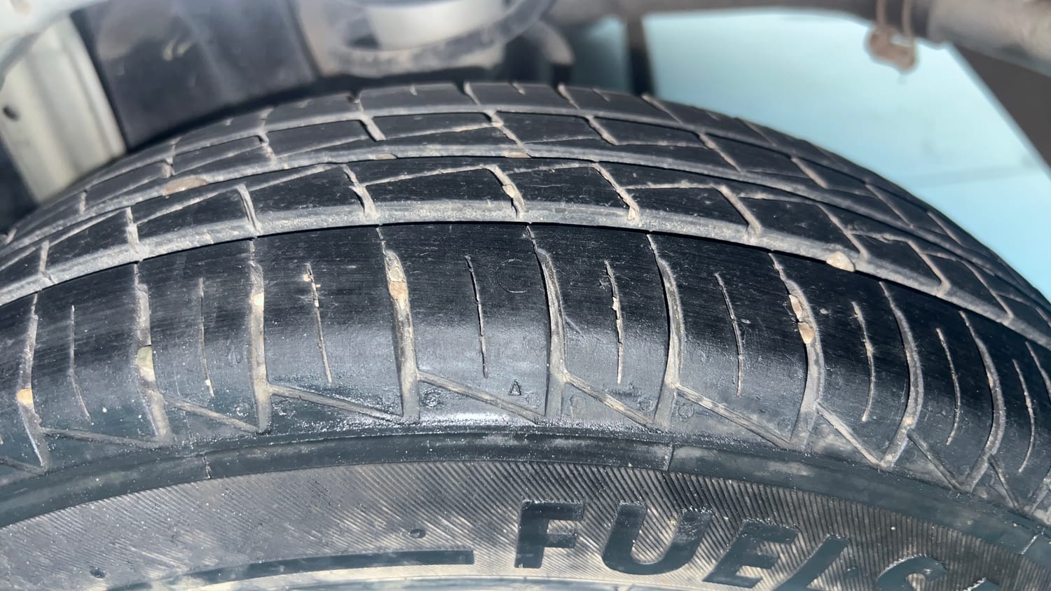 Used 2021 Maruti Suzuki Alto 800 VXi Petrol Manual tyres LEFT REAR TYRE TREAD VIEW
