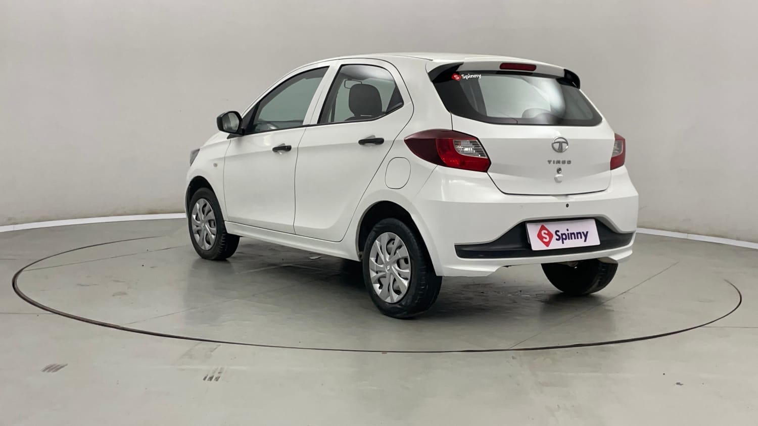 Used 2021 Tata Tiago XE Petrol Manual exterior LEFT REAR CORNER VIEW