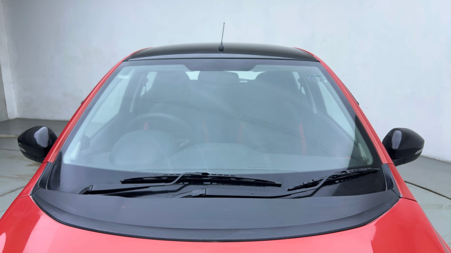 Used 2020 Tata Tiago XZA Plus Dual Tone Petrol Automatic exterior FRONT WINDSHIELD VIEW