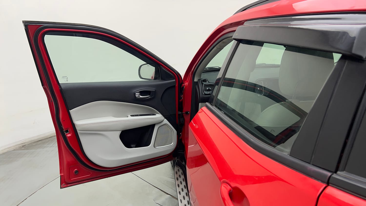 Used 2019 Jeep Compass Limited 1.4 Petrol AT Petrol Automatic interior LEFT FRONT DOOR OPEN VIEW