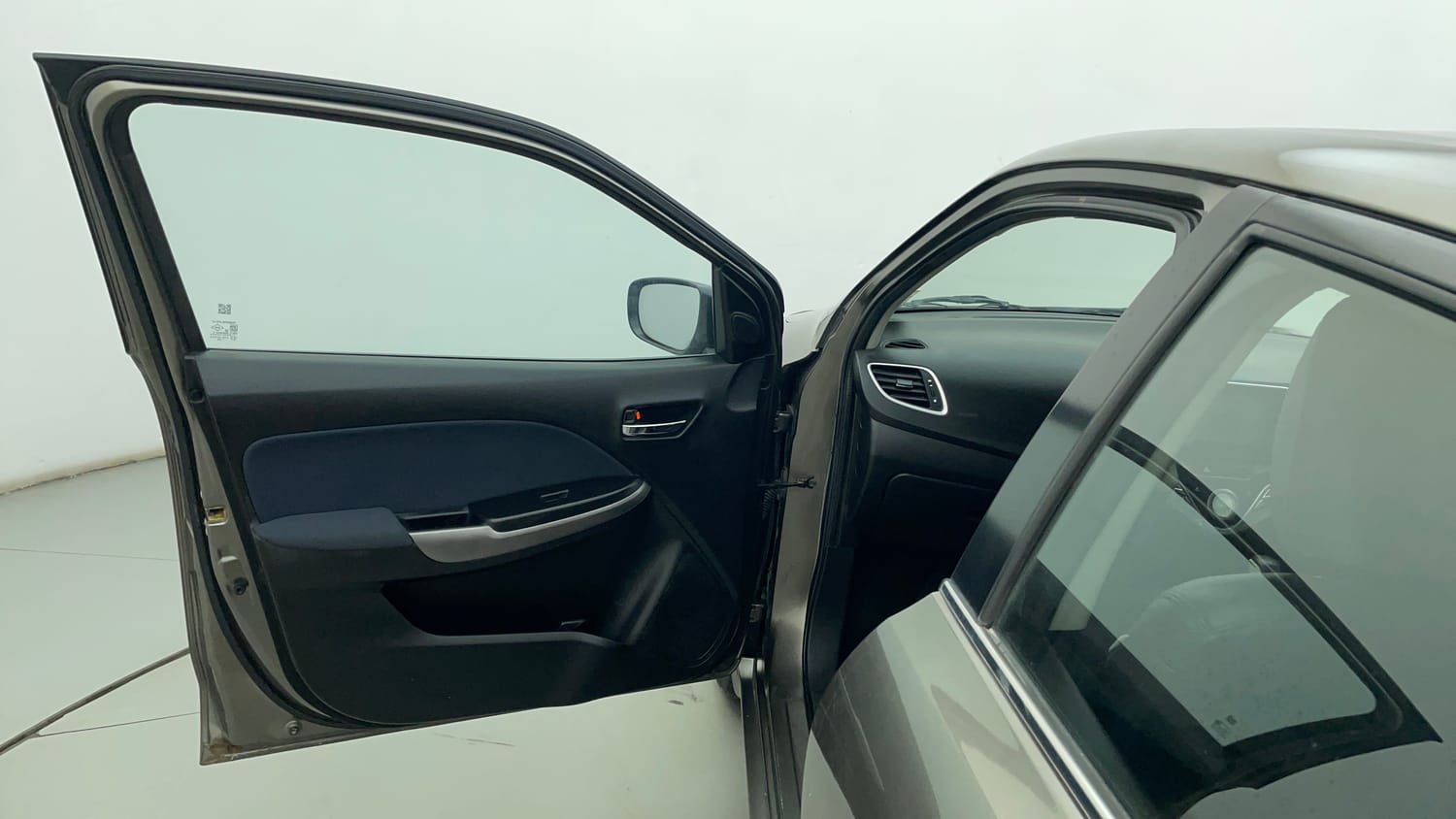 Used 2021 Maruti Suzuki Baleno Zeta Automatic Petrol Automatic interior LEFT FRONT DOOR OPEN VIEW