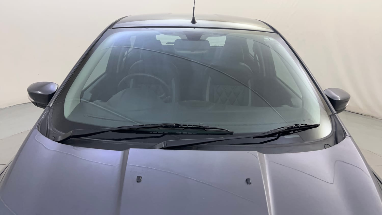 Used 2016 Ford Figo Titanium 1.5 Ti-VCT AT Petrol Automatic exterior FRONT WINDSHIELD VIEW