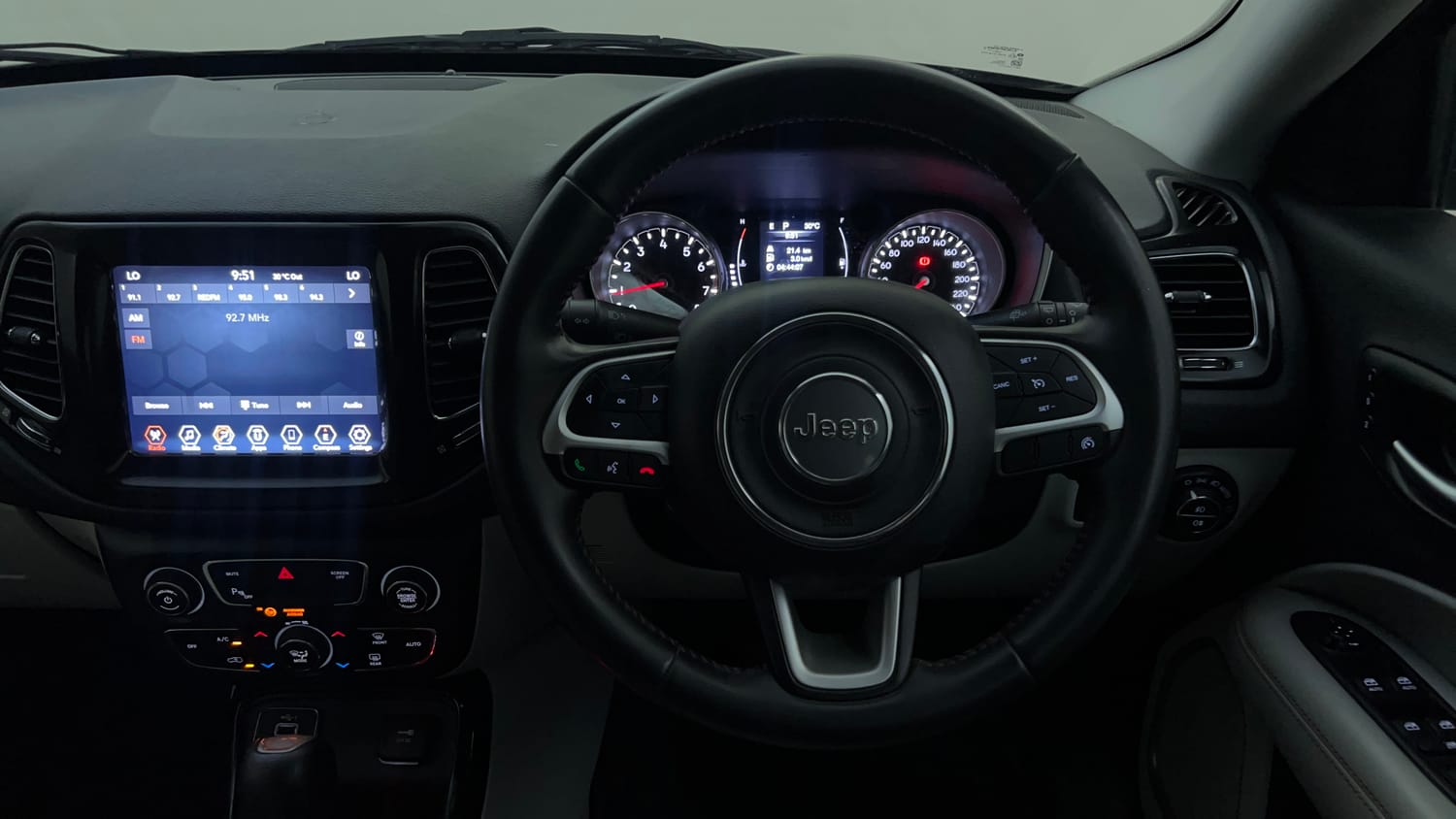 Used 2020 Jeep Compass Limited Plus Petrol AT Petrol Automatic interior STEERING VIEW