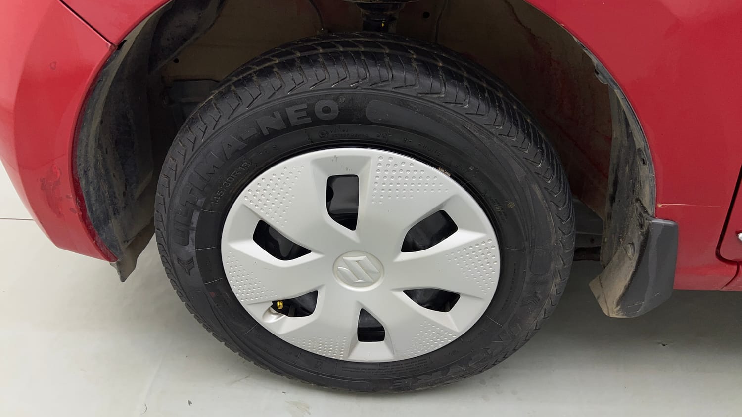 Used 2024 Maruti Suzuki Alto K10 VXi AGS Petrol Automatic tyres LEFT FRONT TYRE RIM VIEW