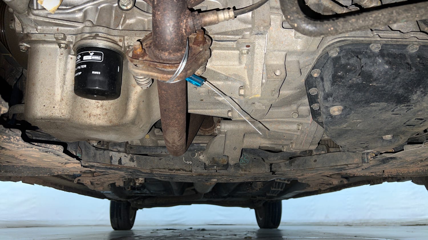 Used 2018 Maruti Suzuki New Ertiga ZXi AT Petrol Automatic extra FRONT LEFT UNDERBODY VIEW