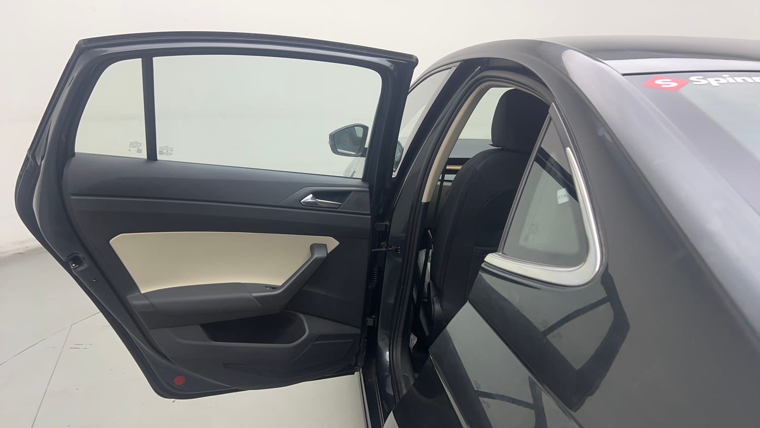 Used 2023 Skoda Slavia Style 1.0L TSI MT Petrol Manual interior LEFT REAR DOOR OPEN VIEW