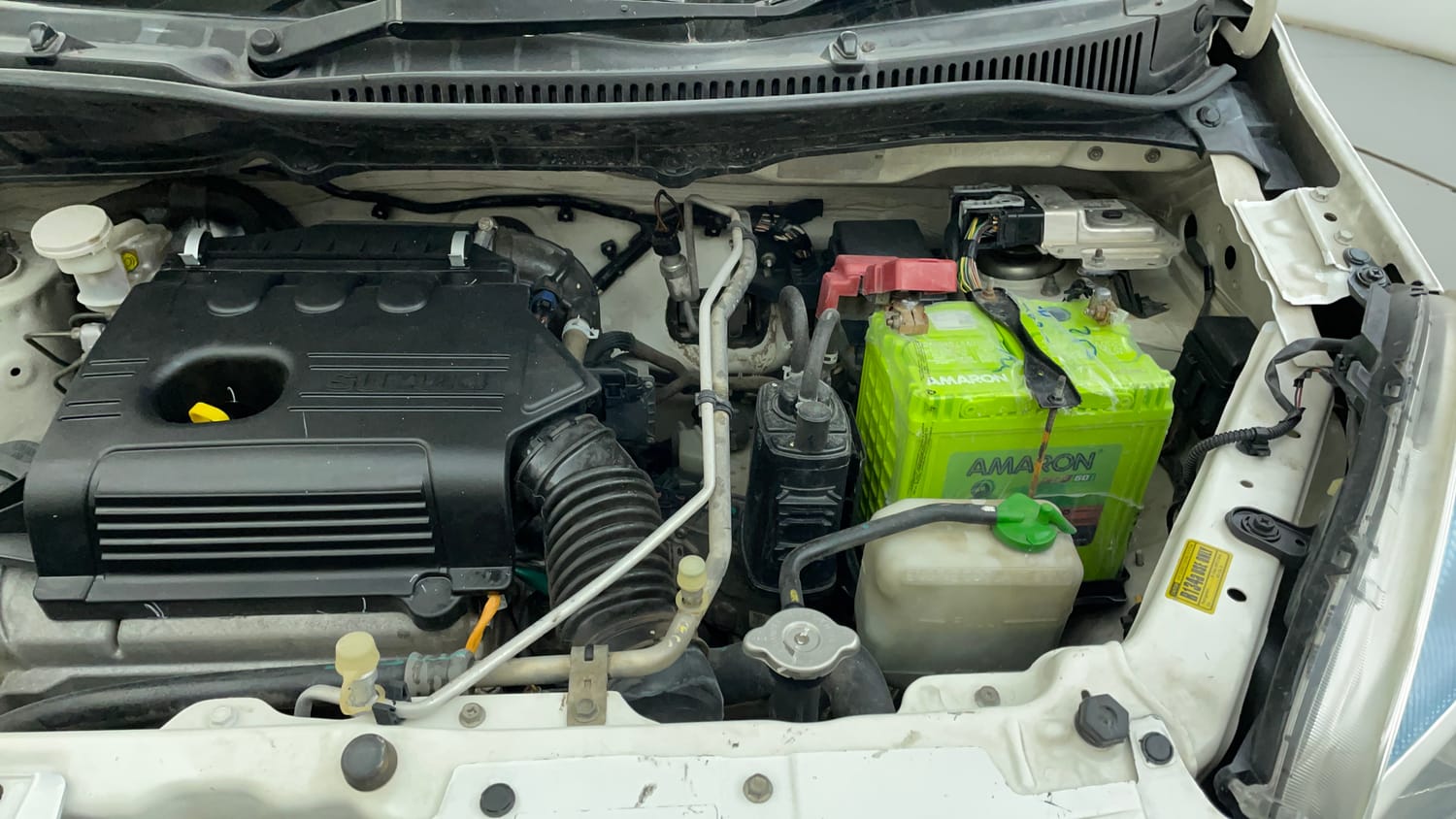 Used 2016 Maruti Suzuki Wagon R 1.0 VXI AMT Petrol Automatic engine ENGINE LEFT SIDE VIEW