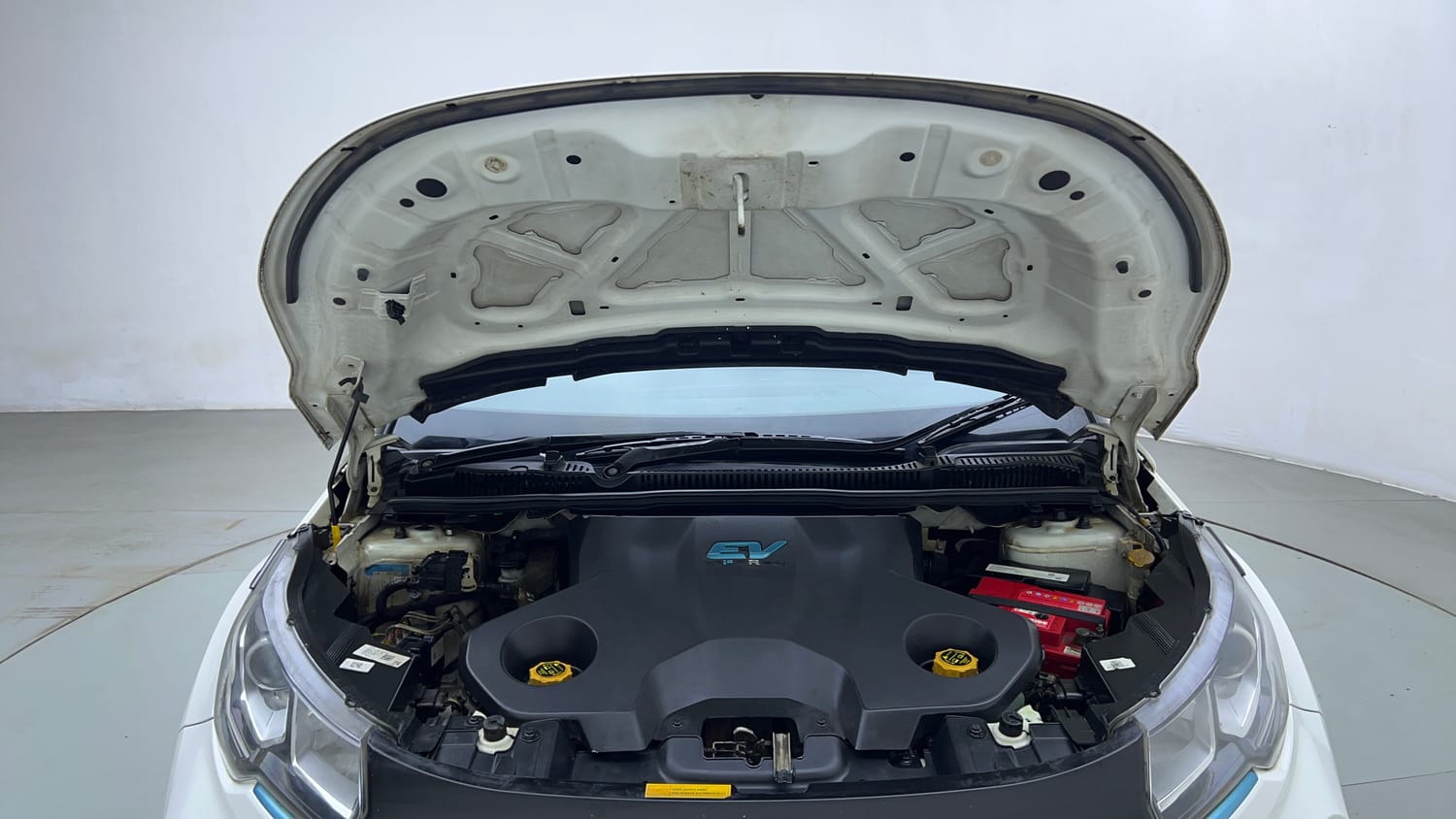 Used 2021 Tata Nexon EV XZ Plus Electric Automatic engine ENGINE & BONNET OPEN FRONT VIEW