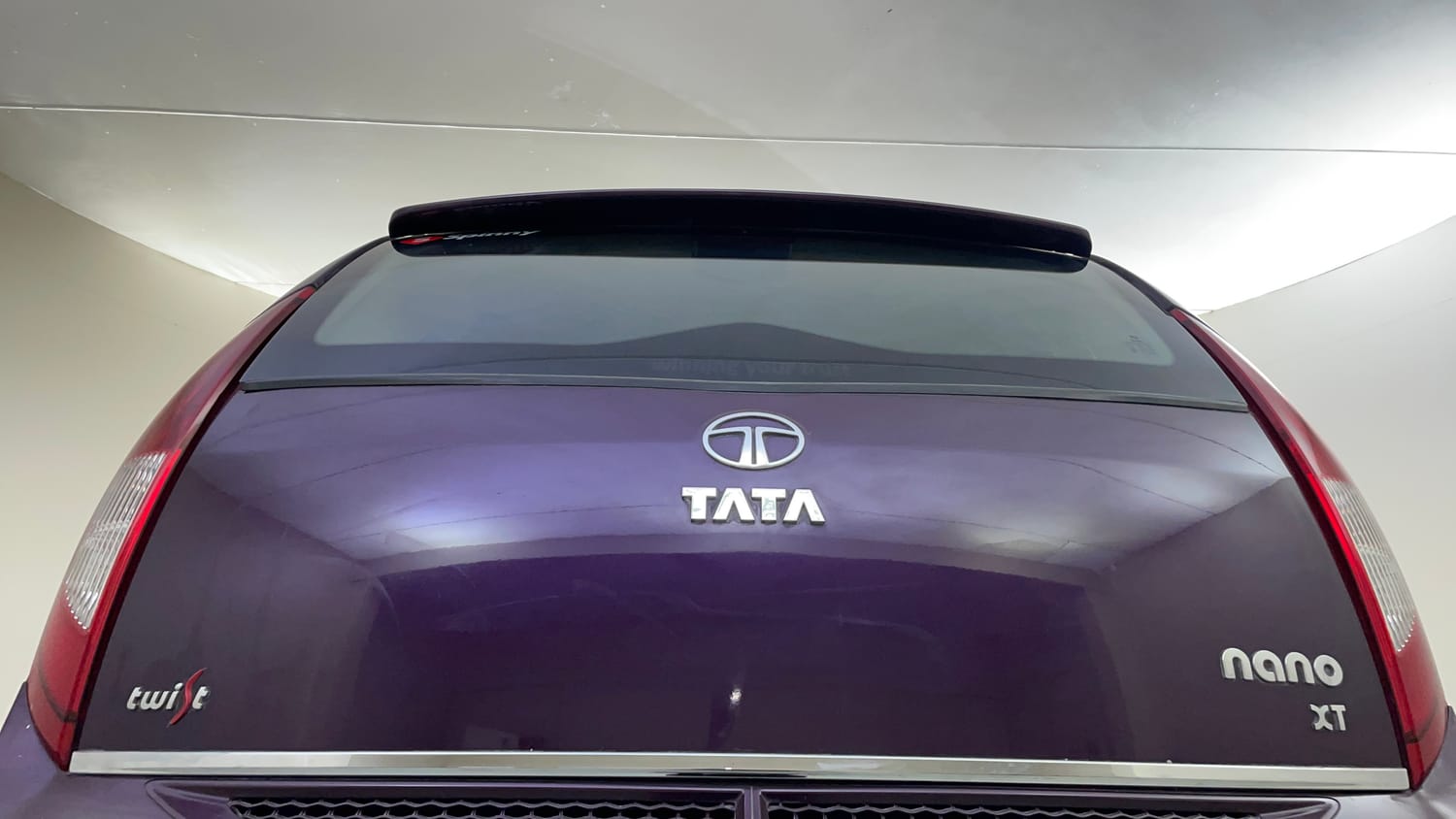 Used 2015 Tata Nano Twist XT Petrol Manual interior DICKY DOOR OPEN VIEW