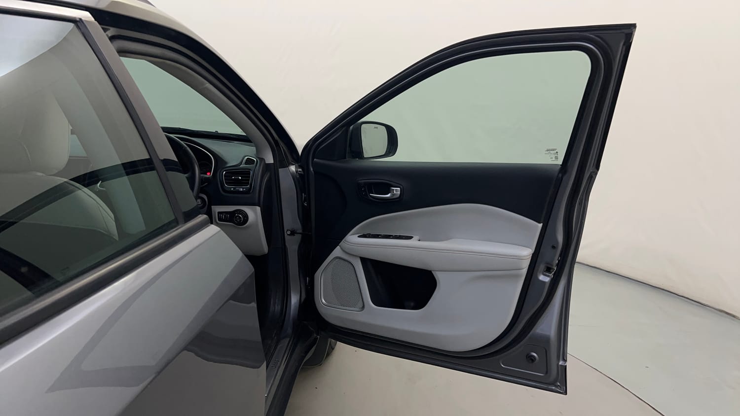Used 2020 Jeep Compass Limited Plus Petrol AT Petrol Automatic interior RIGHT FRONT DOOR OPEN VIEW