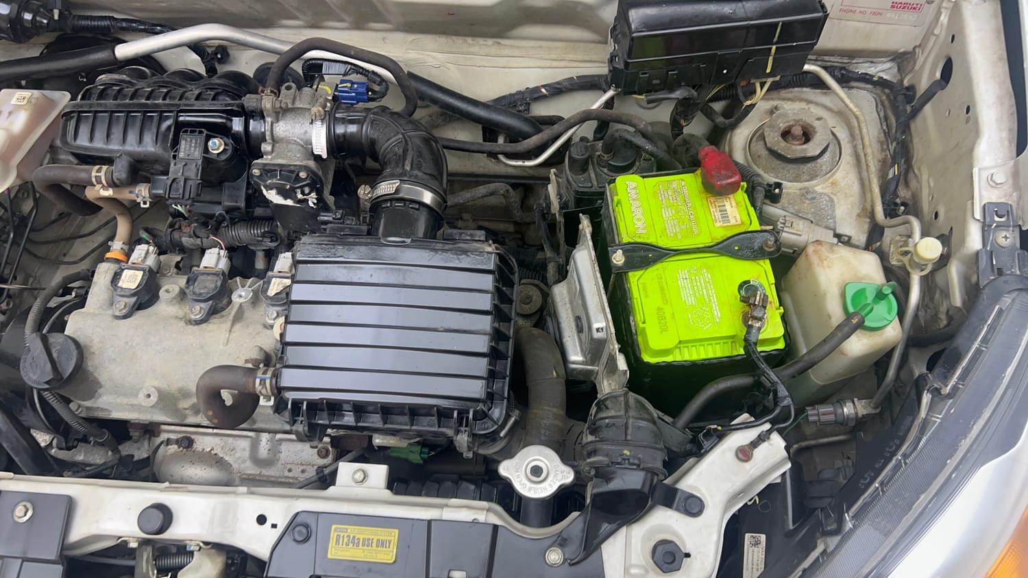 Used 2021 Maruti Suzuki Alto 800 VXi Petrol Manual engine ENGINE LEFT SIDE VIEW