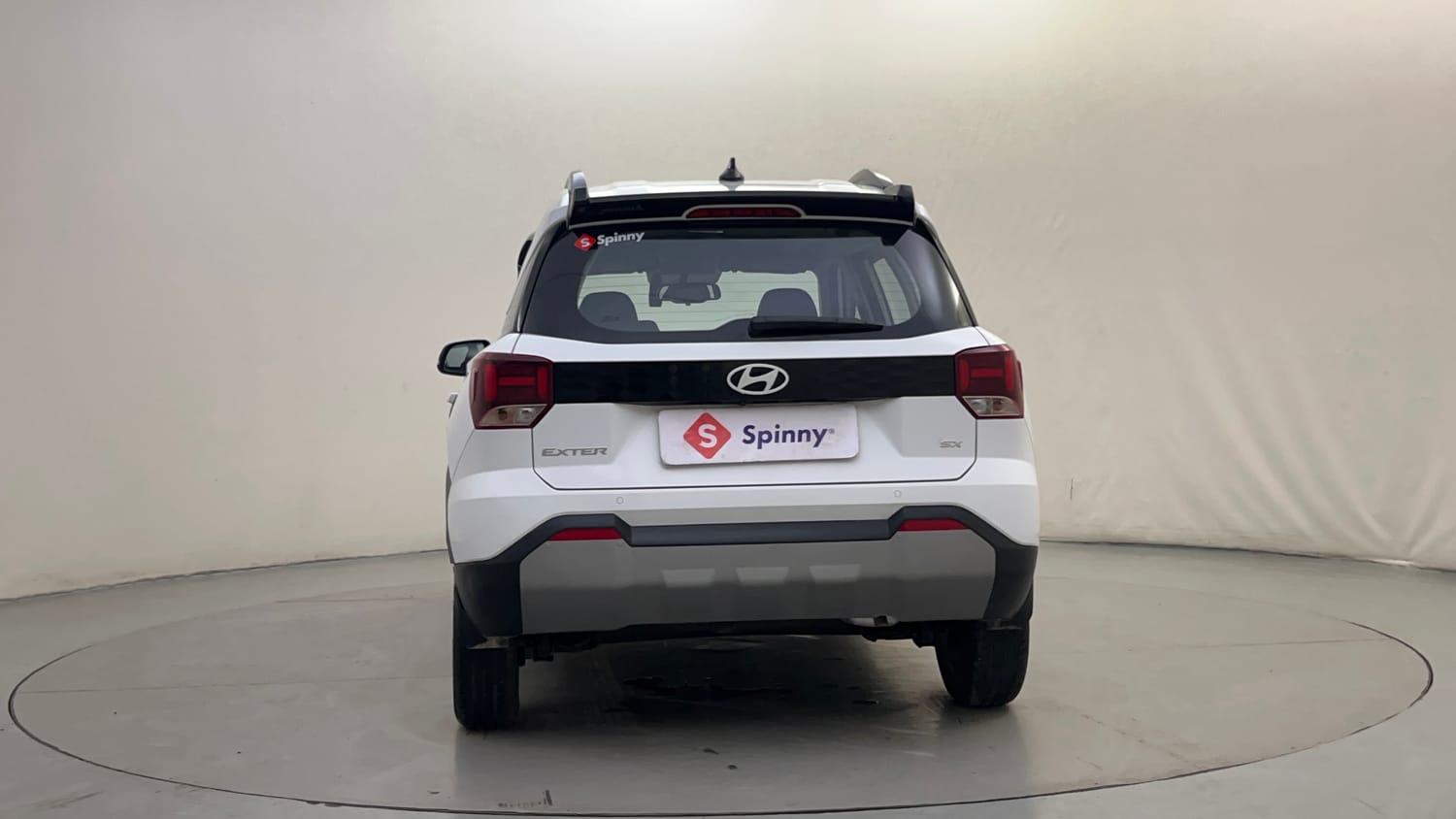 Used 2025 Hyundai Exter SX (O) Connect 1.2 AMT Petrol Automatic exterior BACK VIEW